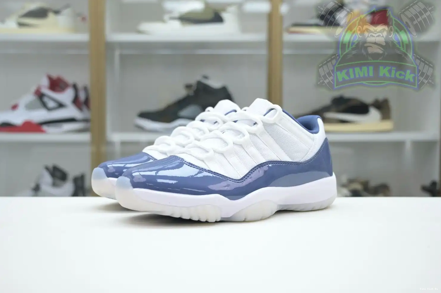 Blue” Kimikick Jordan Jordan 11 Air Low“Diffused 0816